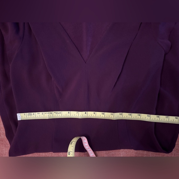 Prada Label Deep Purple Short Sleeve Dress Size 46 - Picture 16 of 16